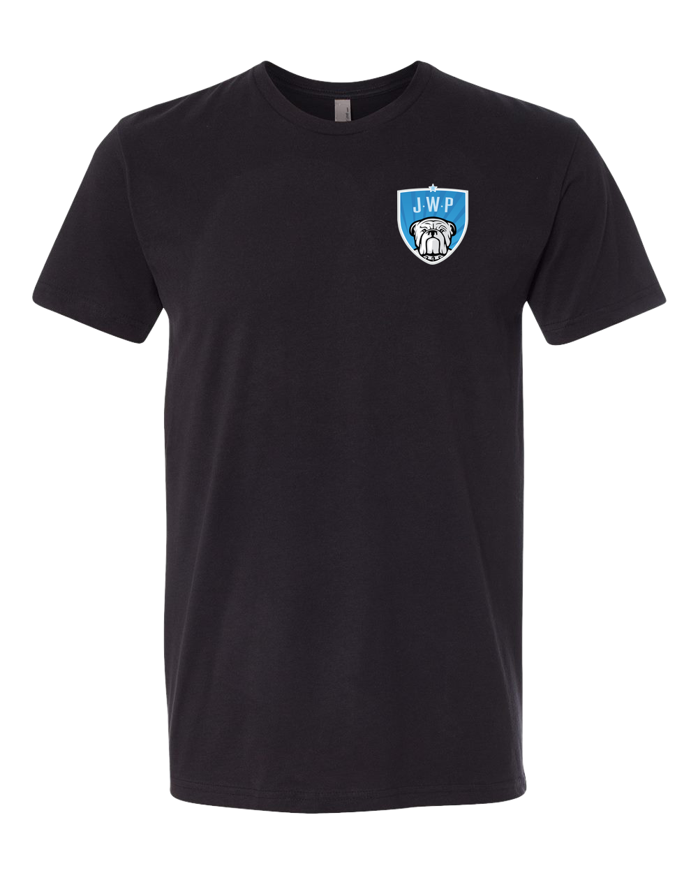 JWP Youth Baseball and Softball - Black T-Shirt - Left Chest