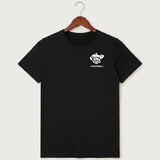 Polo HS Football general - Black T-Shirt - Left Chest