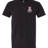 Amboy Baseball - Black T-Shirt - Left Chest