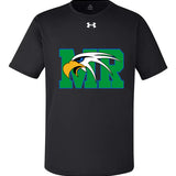Maple River High School hockey_boys - Black/ White Men's Team Tech™ T-Shirt