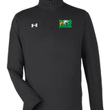 Maple River High School hockey_boys - Black/ White Men's Team Tech™ Quarter-Zip Pullover
