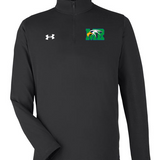 Maple River High School cross_country_girls - Black/ White Men's Team Tech™ Quarter-Zip Pullover