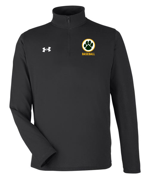 Ashwaubenon High School Baseball (Boys) - Black/ White Men's Team Tech™ Quarter-Zip Pullover