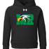 Maple River High School cross_country_girls - Black/ White Youth Rival Fleece Hooded Sweatshirt