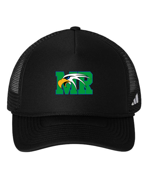 Maple River High School hockey_boys - Black/ White Fundamental Dispatch Trucker Cap
