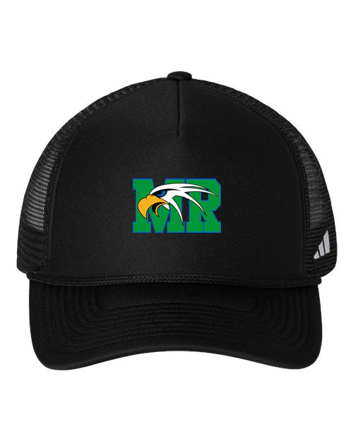 Maple River High School hockey_boys - Black/ White Fundamental Dispatch Trucker Cap