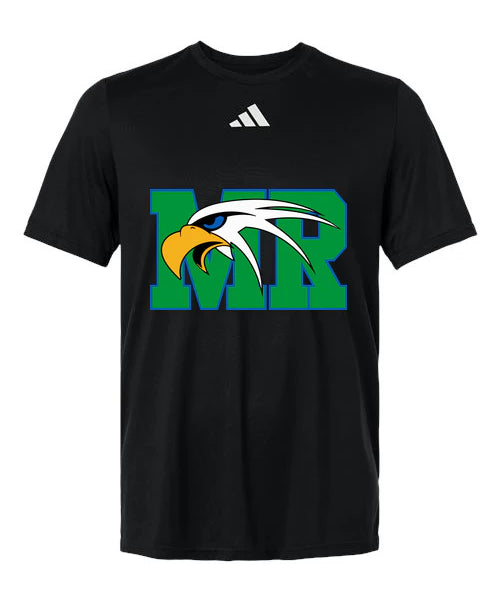 Maple River High School hockey_boys - Black/ White Men's Pregame T-Shirt