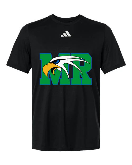 Maple River High School hockey_boys - Black/ White Men's Pregame T-Shirt
