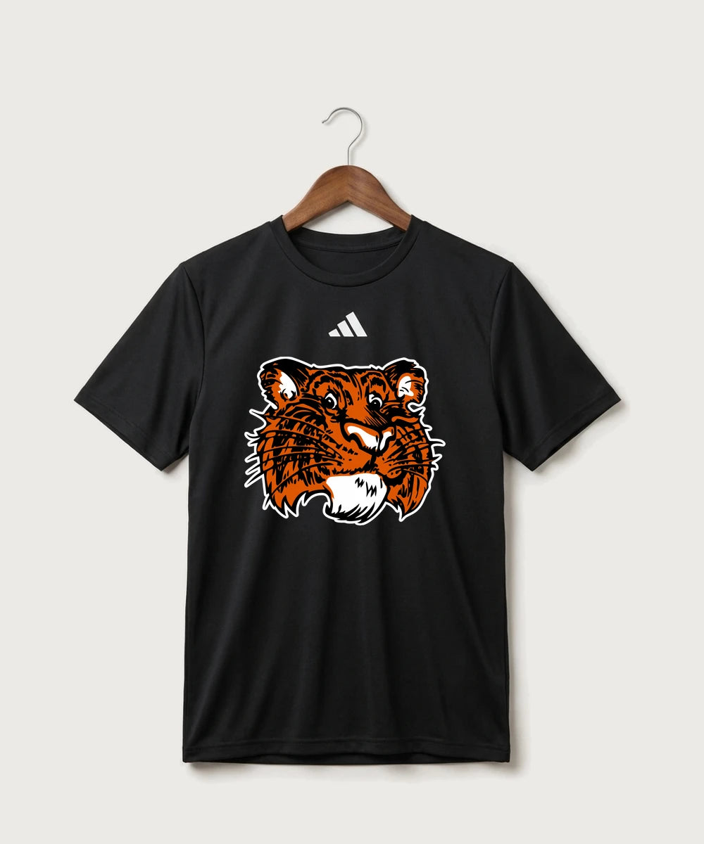 Browerville Public High School Athletics Coed - Black/ White Men's Pregame T-Shirt