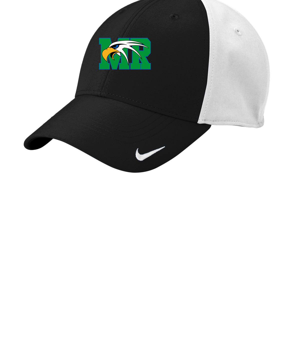 Maple River High School hockey_boys - Black/ White Nike Dri-FIT Legacy Cap NKFB6447