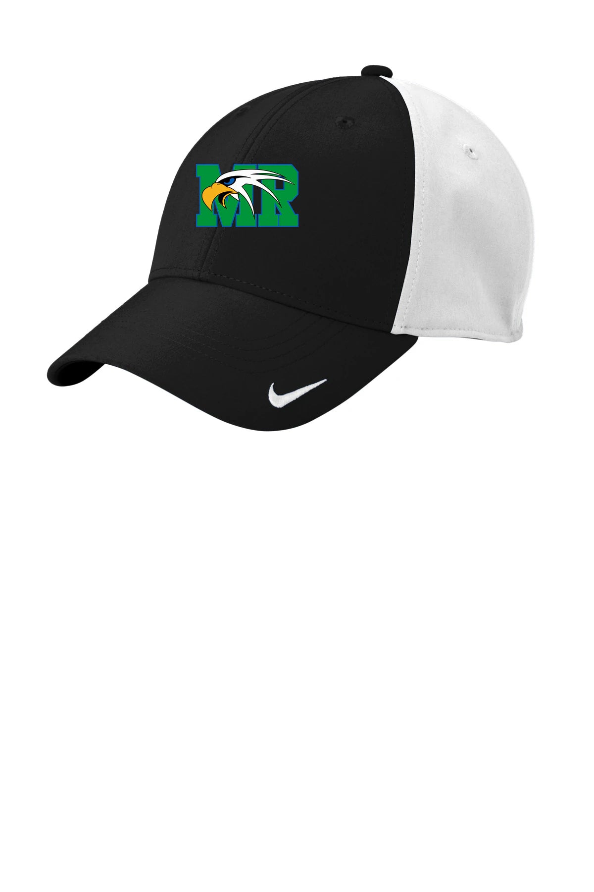 Maple River High School hockey_boys - Black/ White Nike Dri-FIT Legacy Cap NKFB6447