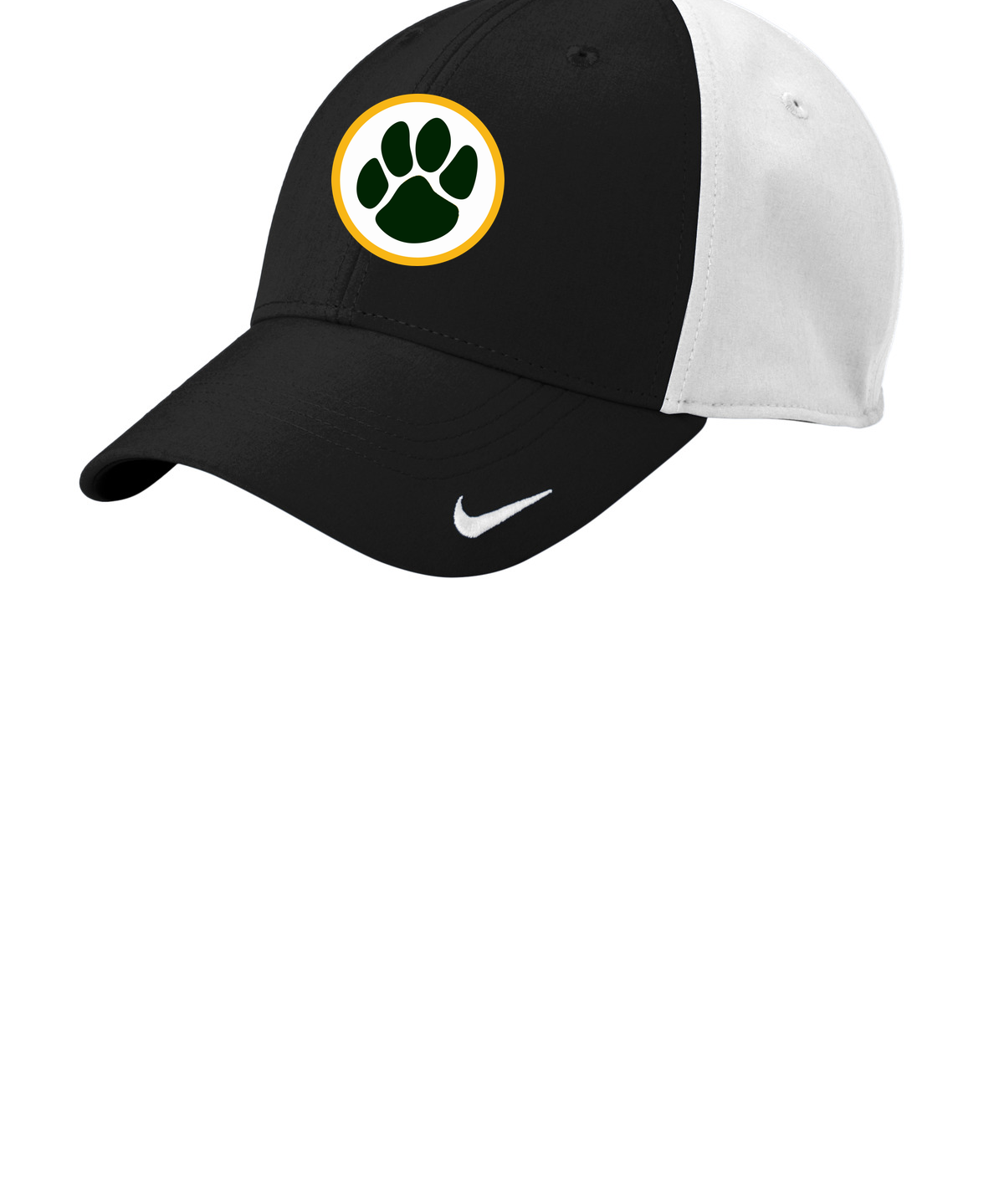 Ashwaubenon High School Football (Boys) - Black/ White Nike Dri-FIT Legacy Cap NKFB6447