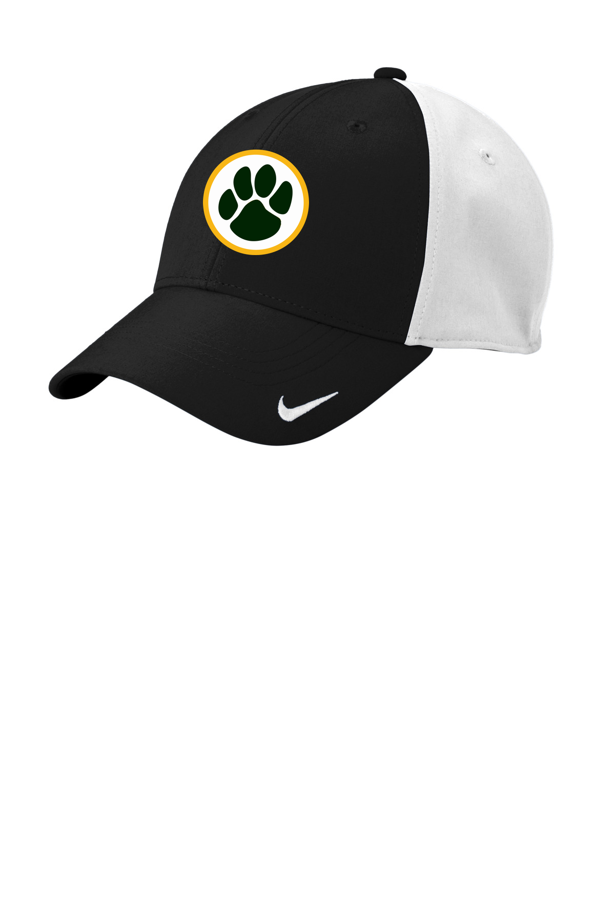 Ashwaubenon High School Football (Boys) - Black/ White Nike Dri-FIT Legacy Cap NKFB6447