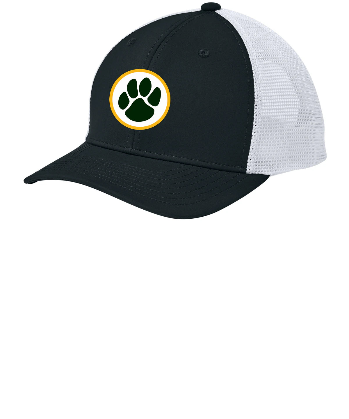Ashwaubenon High School Football (Boys) - Black/ White Sport-Tek Club Trucker Cap STC46