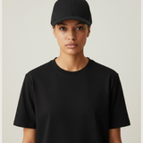 Notre Dame High School Team Store - Black Hat - Full Front (model)