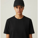 Notre Dame High School Team Store - Black Hat - Full Front (model)