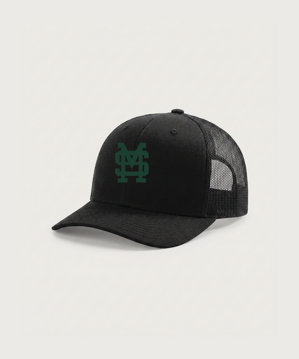 Sleepy Eye St. Mary's High School Athletics Coed - Black Hat - Full Front
