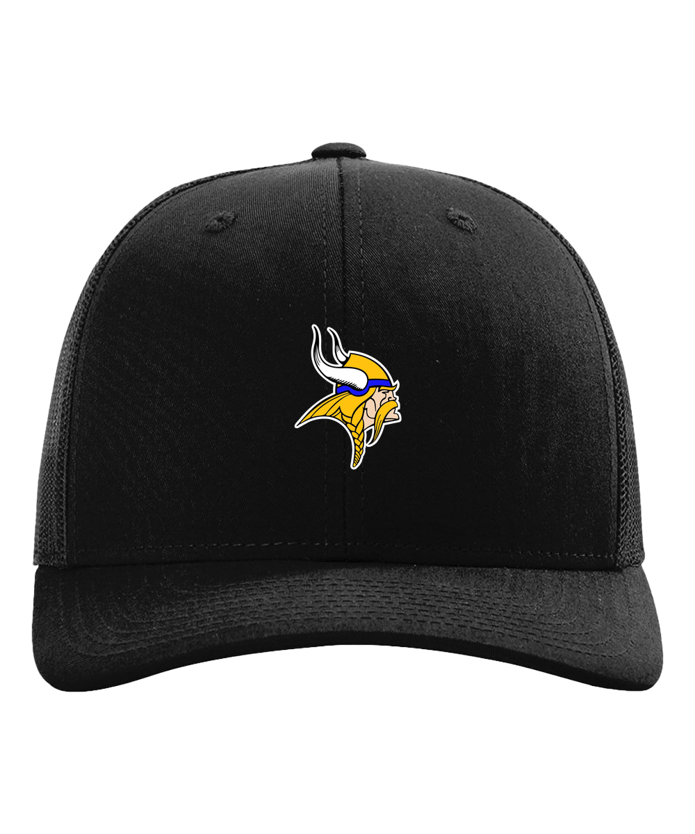 Hayfield Volleyball - Black Hat - Full Front