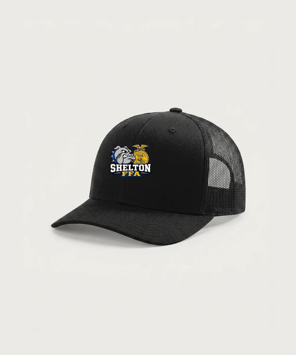 Shelton High School FFA general - Black Hat - Full Front