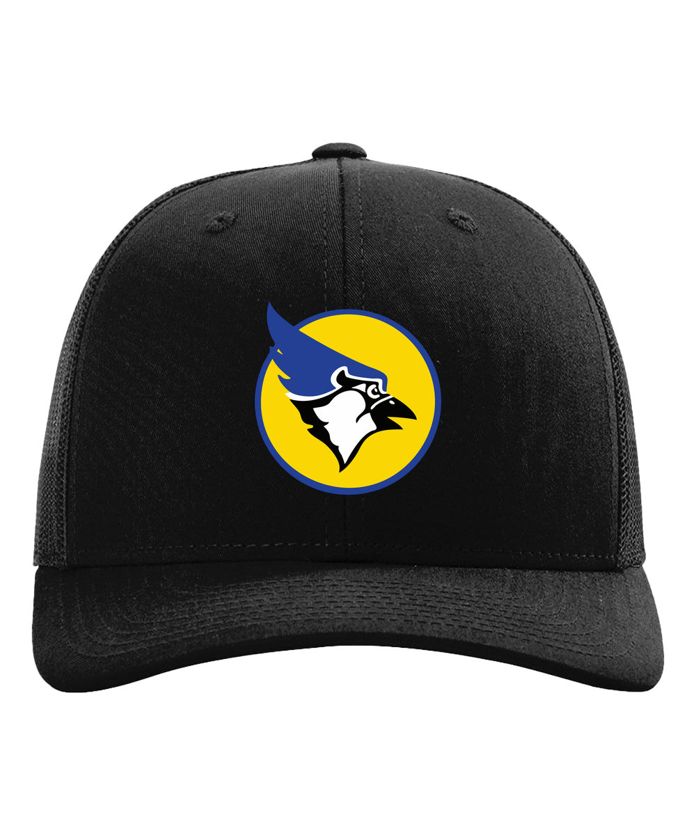 Waseca Football - Black Hat - Full Front