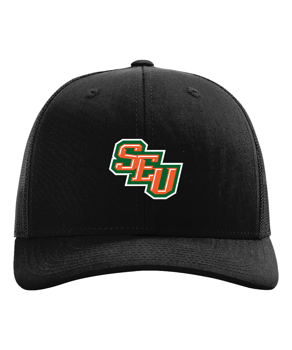 Sleepy Eye United Football - Black Hat - Full Front