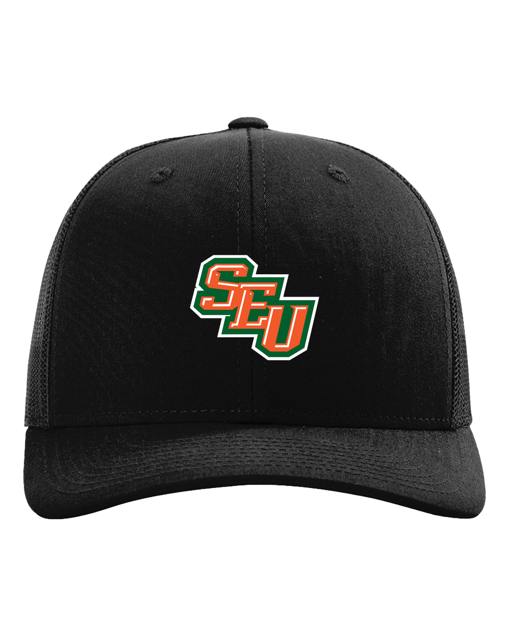 Sleepy Eye United Football - Black Hat - Full Front