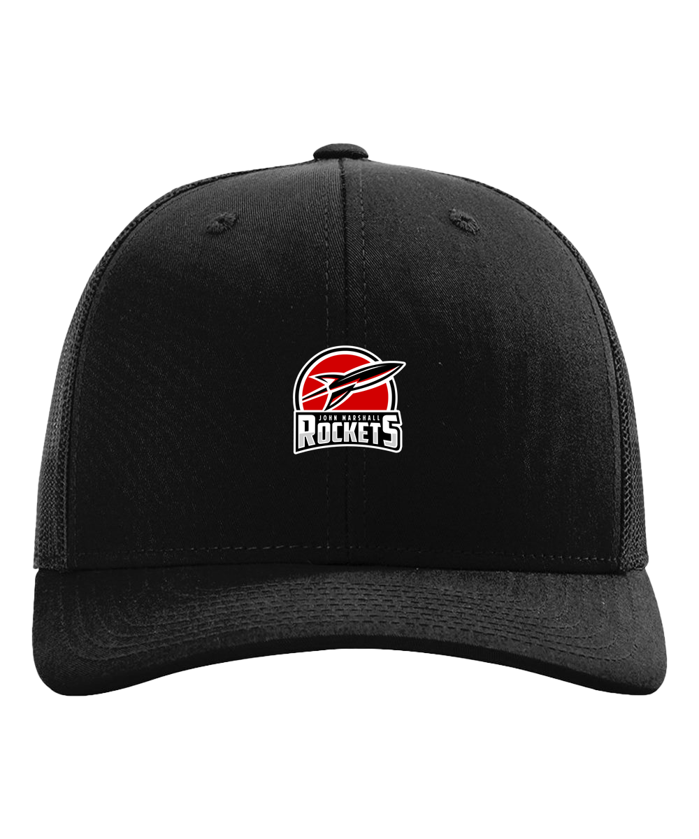 John Marshall Swim Dive - Black Hat - Full Front