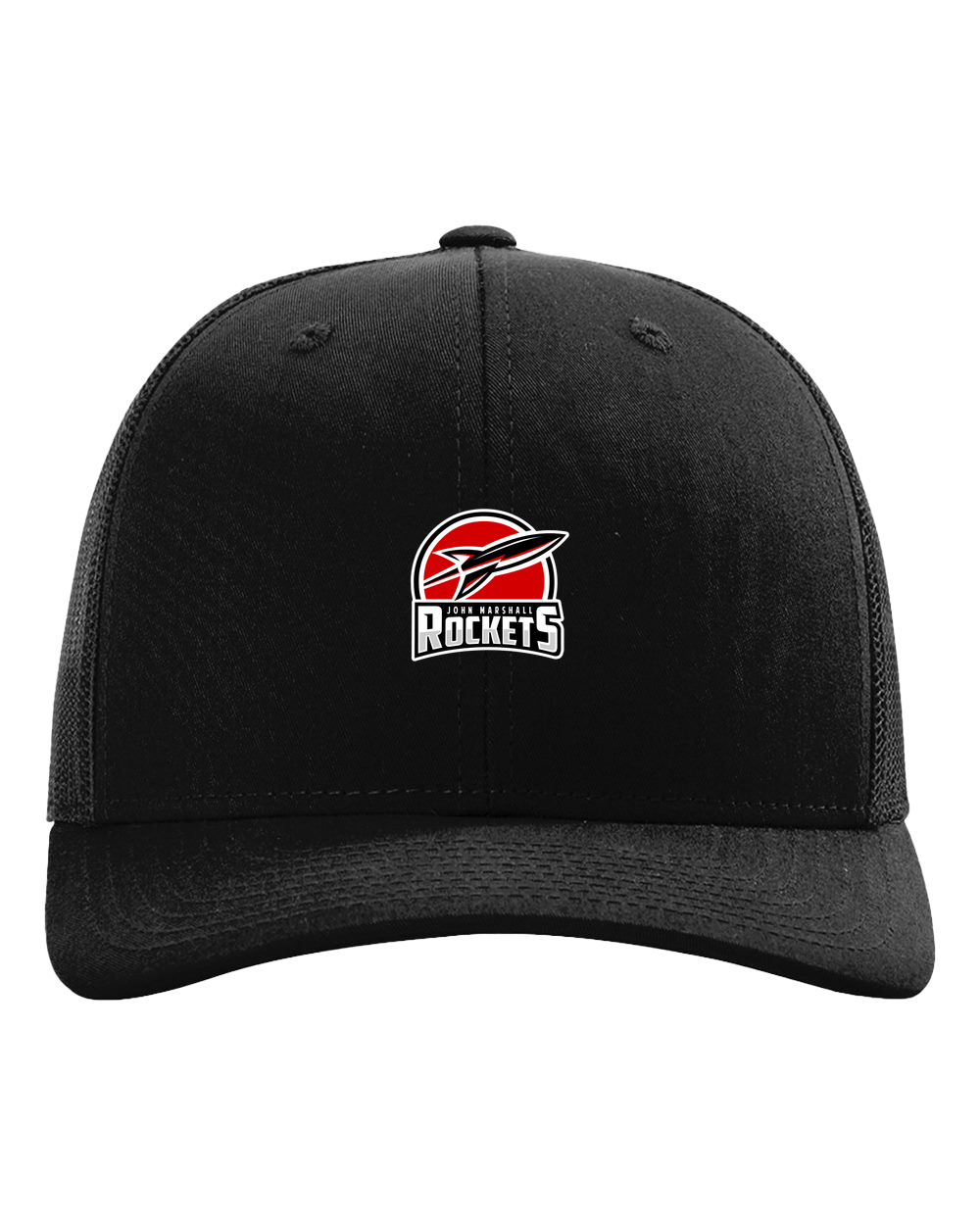 John Marshall Swim Dive - Black Hat - Full Front