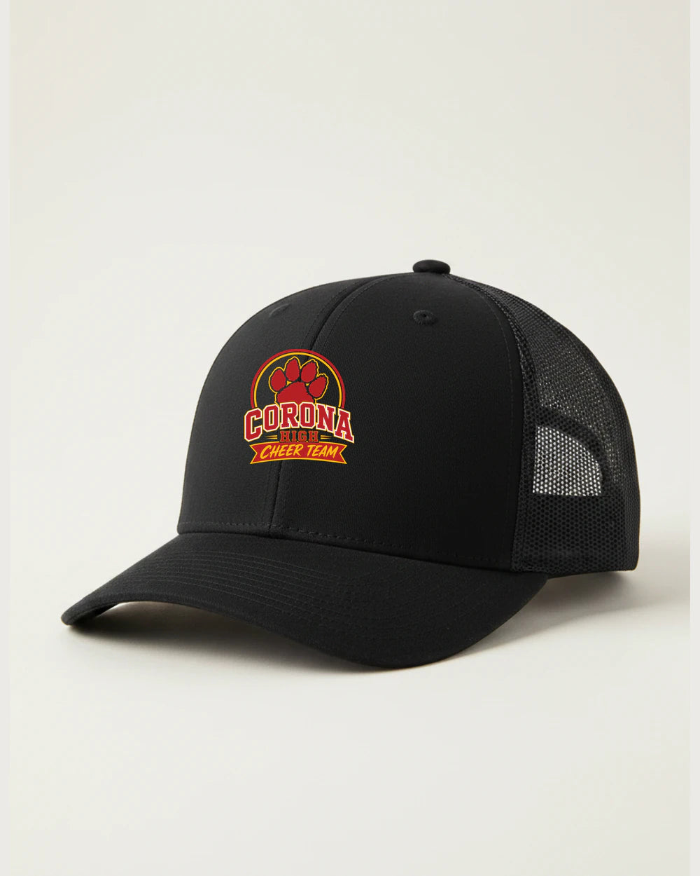 Corona Senior High School Cheer - Black Hat - Full Front