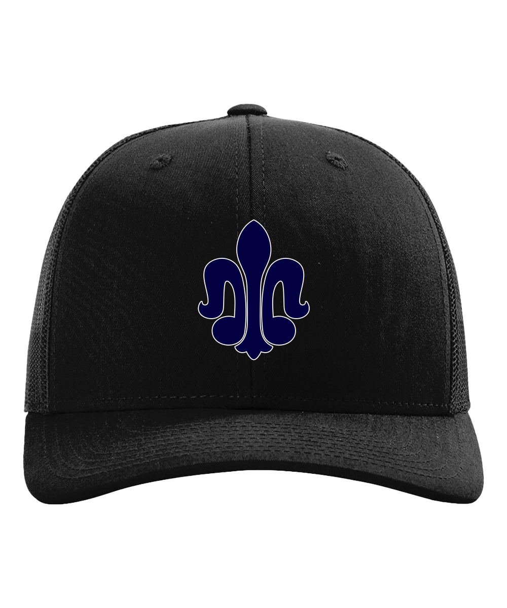 St. Peter Athletics - Black Hat - Full Front