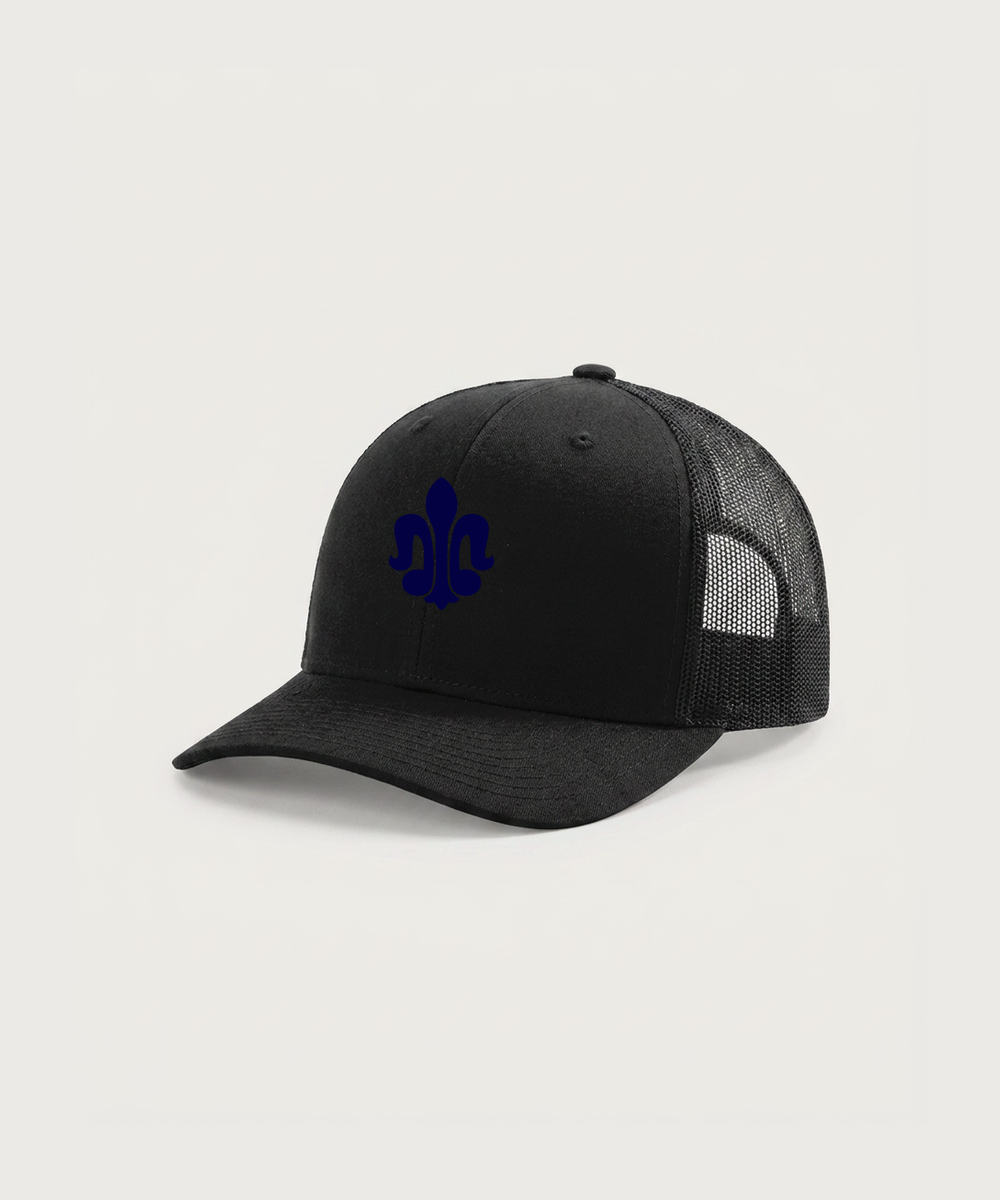 Saint Peter High School Athletics - Black Hat - Full Front