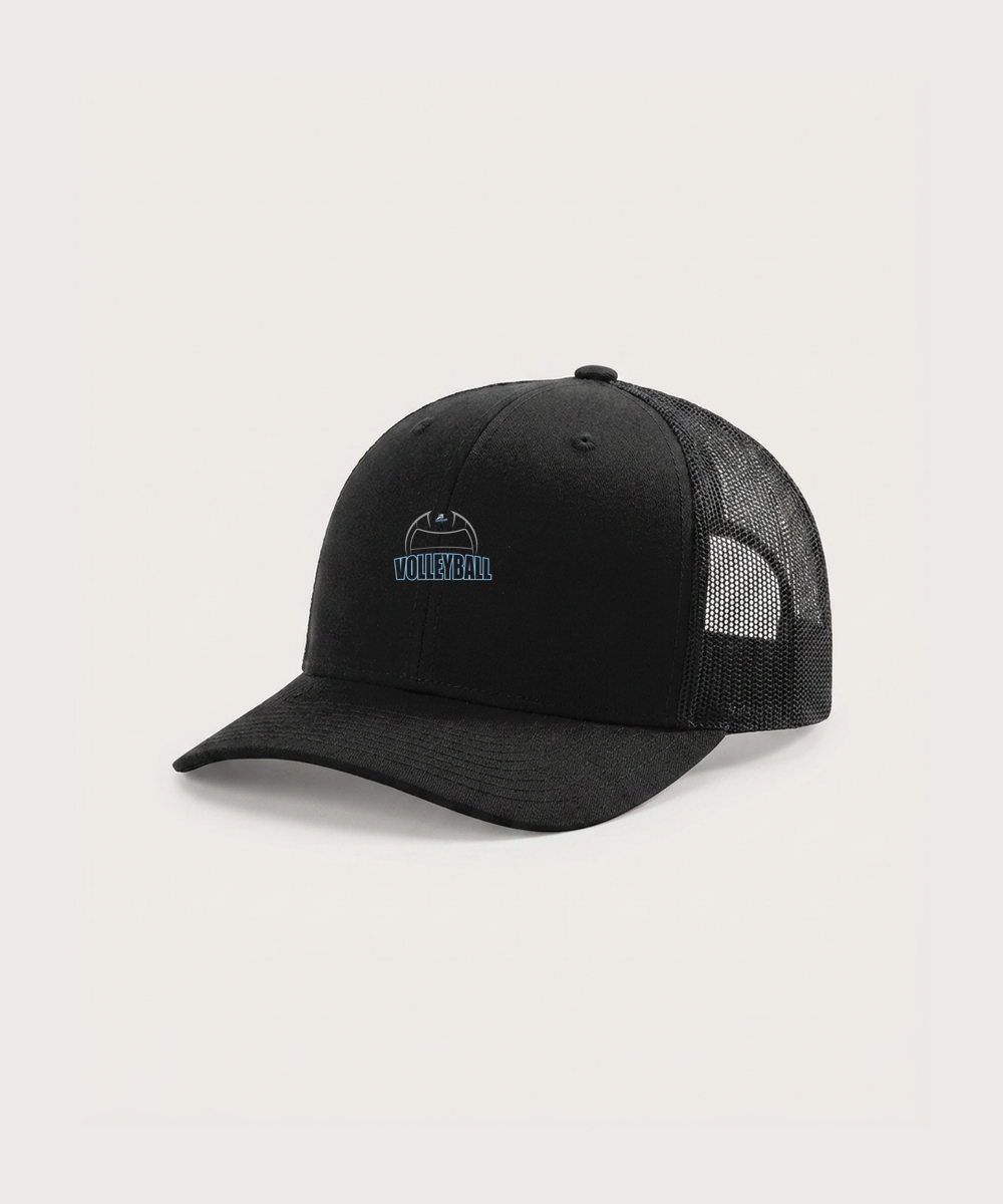 Long Prairie Grey Eagle High School Volleyball (Girls) - Black Hat - Full Front
