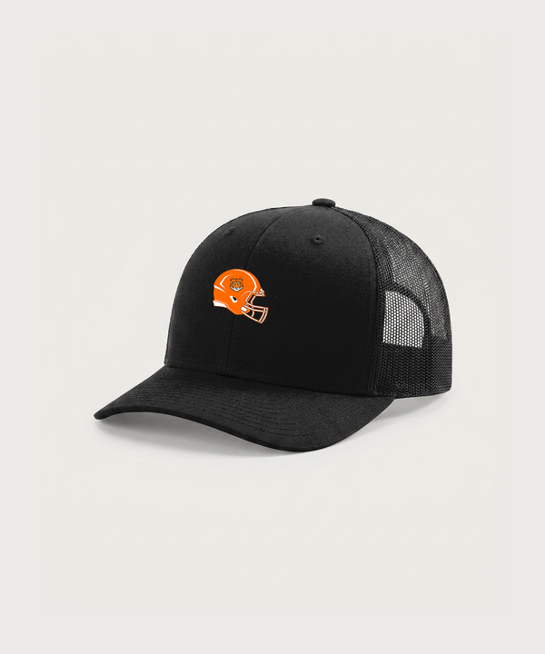 Princeton High School Football (Boys) - Black Hat - Full Front