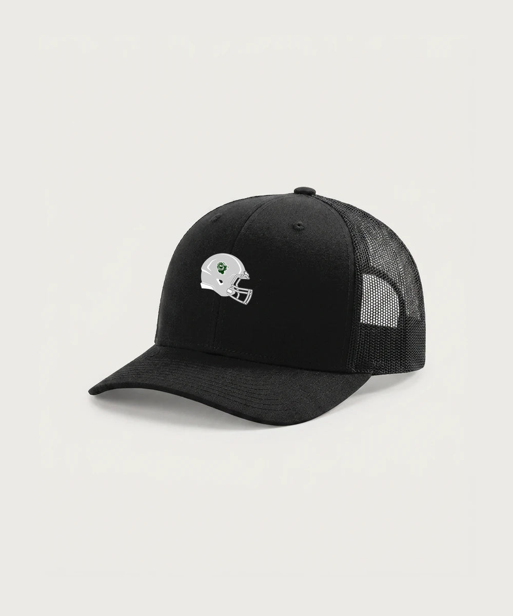 Roseau High School Football (Boys) - Black Hat - Full Front