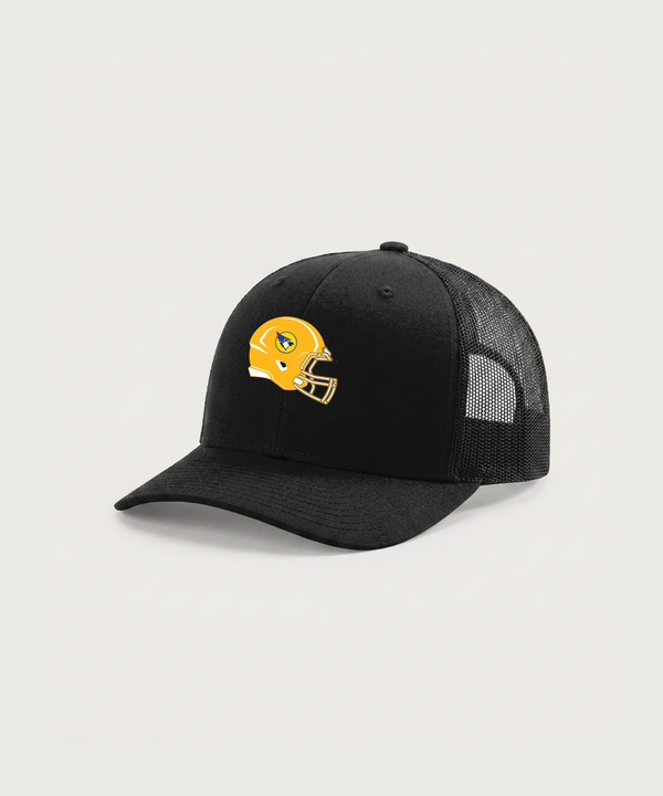 Waseca High School Football (Boys) - Black Hat - Full Front