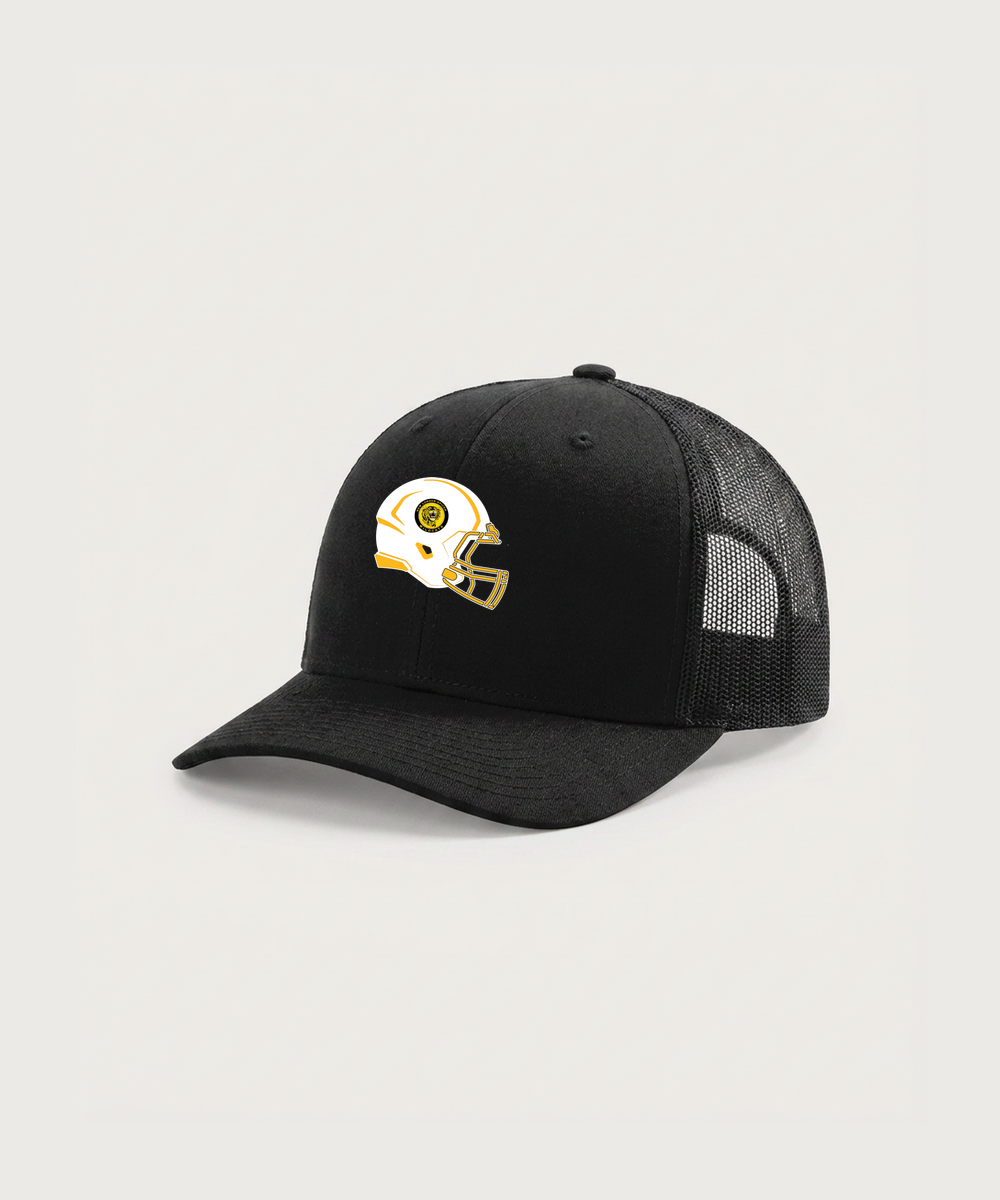 New London Spicer High School Football (Boys) - Black Hat - Full Front