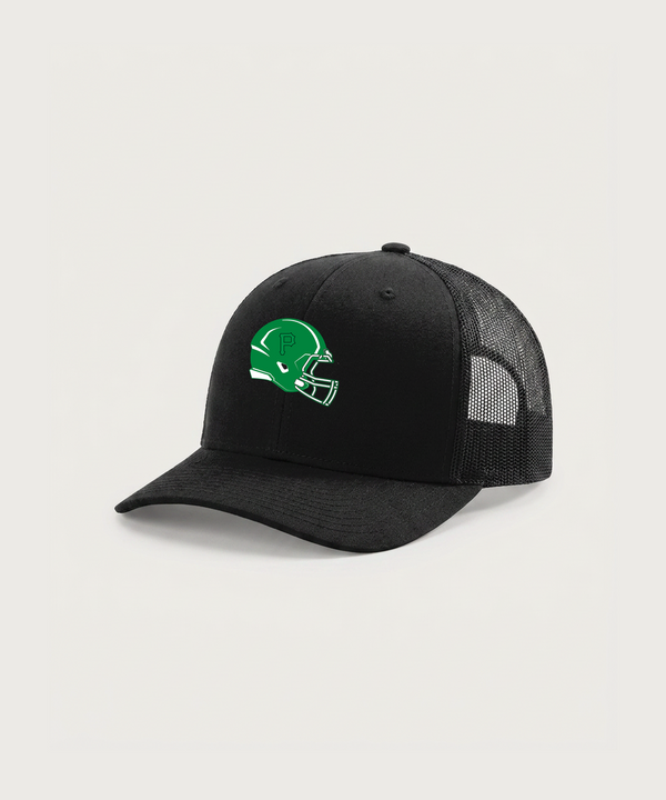 Pipestone Area High School Football (Boys) - Black Hat - Full Front