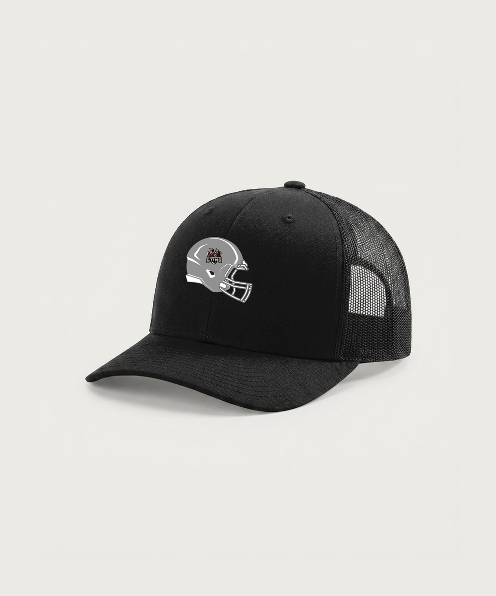 Yellow Medicine East High School Football (Boys) - Black Hat - Full Front