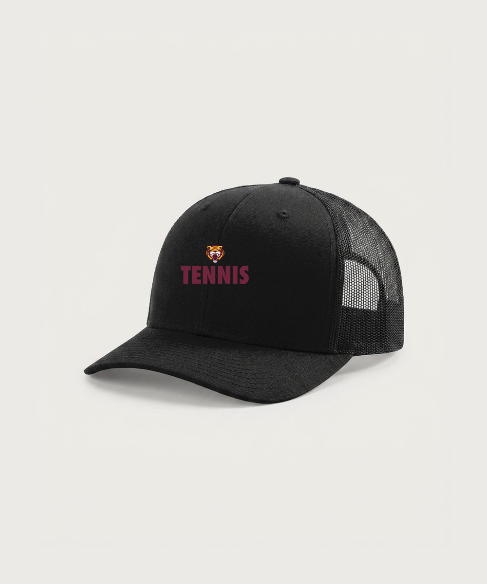 Stewartville High School Tennis (Coed) - Black Hat - Full Front