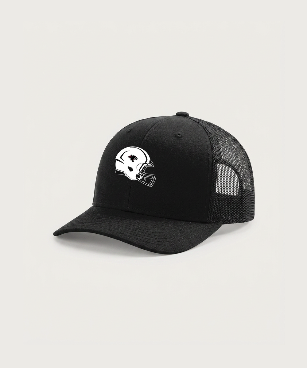 Nrheg Panthers High School Football (Boys) - Black Hat - Full Front