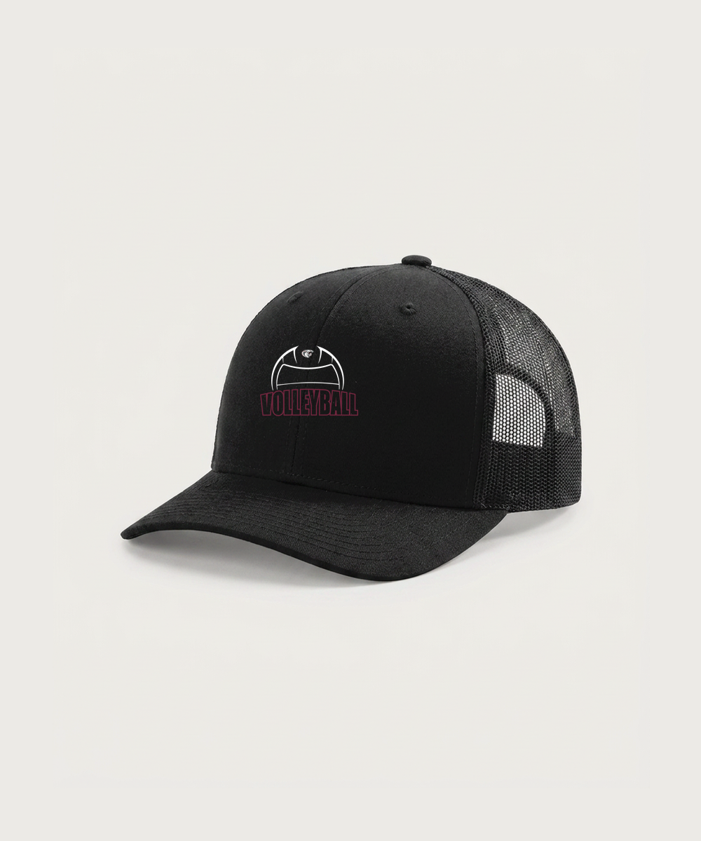 Triton High School Volleyball (Girls) - Black Hat - Full Front