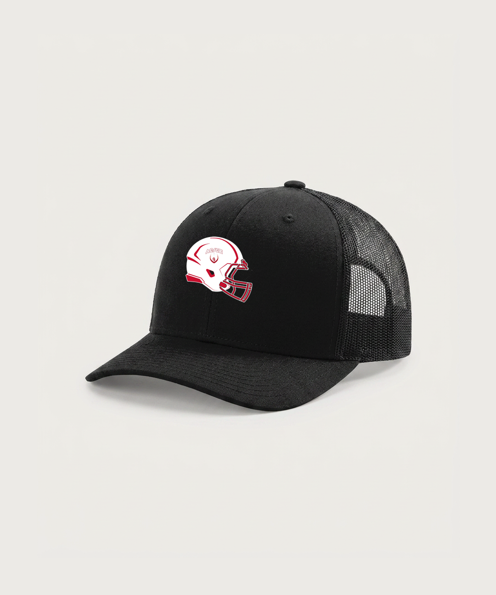 Alden-Conger-Glenville Emmons High School Football (Boys) - Black Hat - Full Front