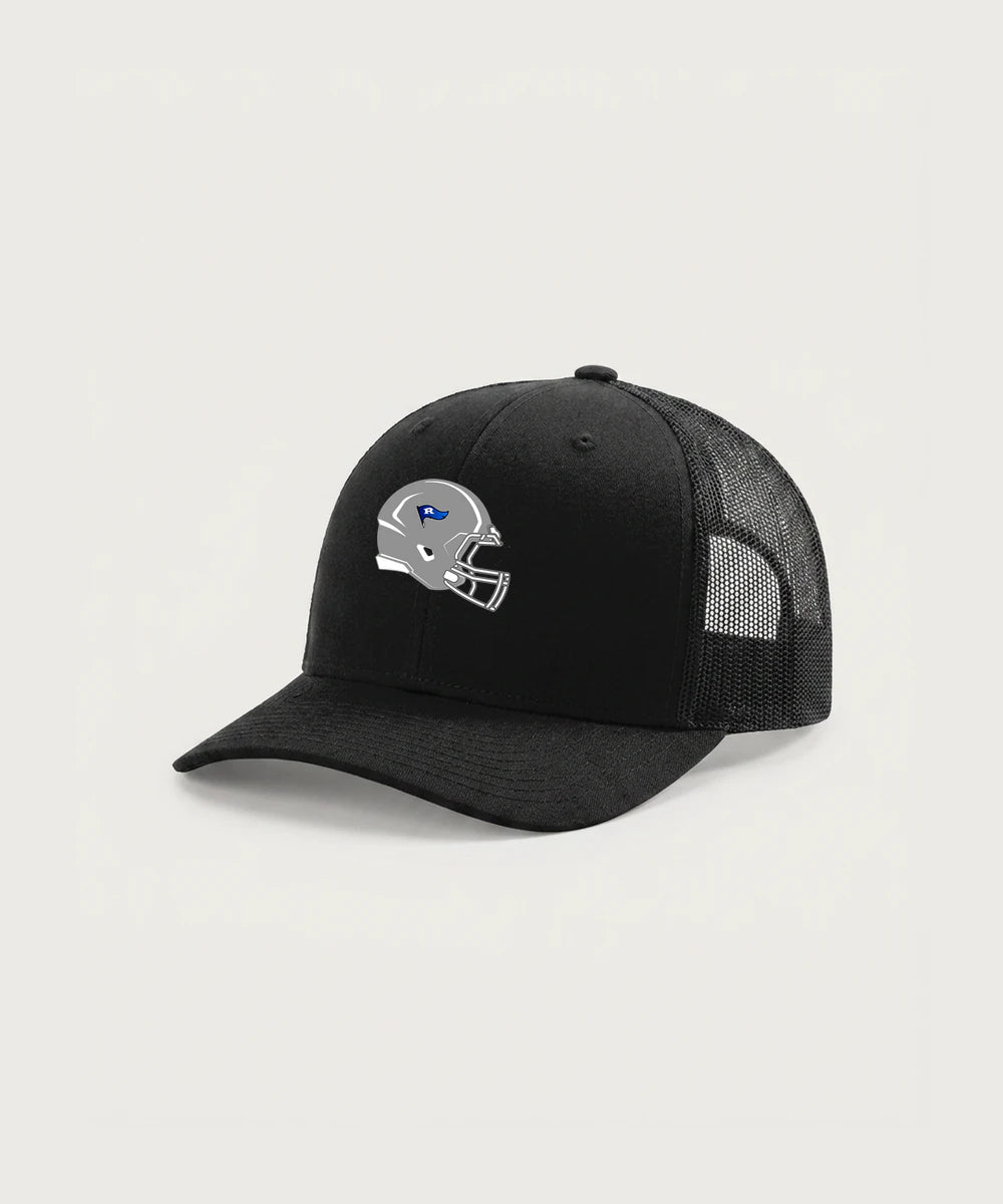 Red Lake County Central Football (Boys) - Black Hat - Full Front