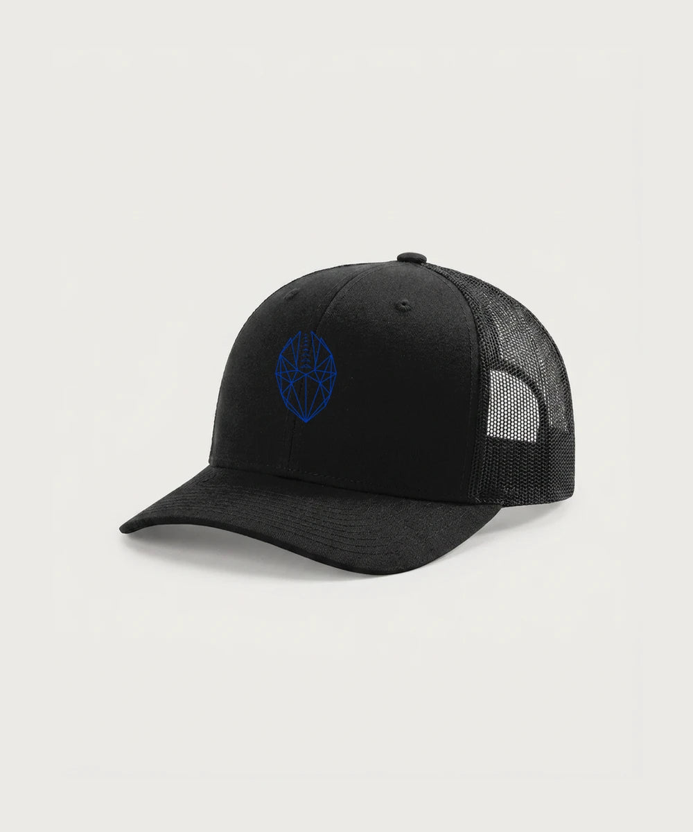 West Bend West High School Football - Black Hat - Full Front