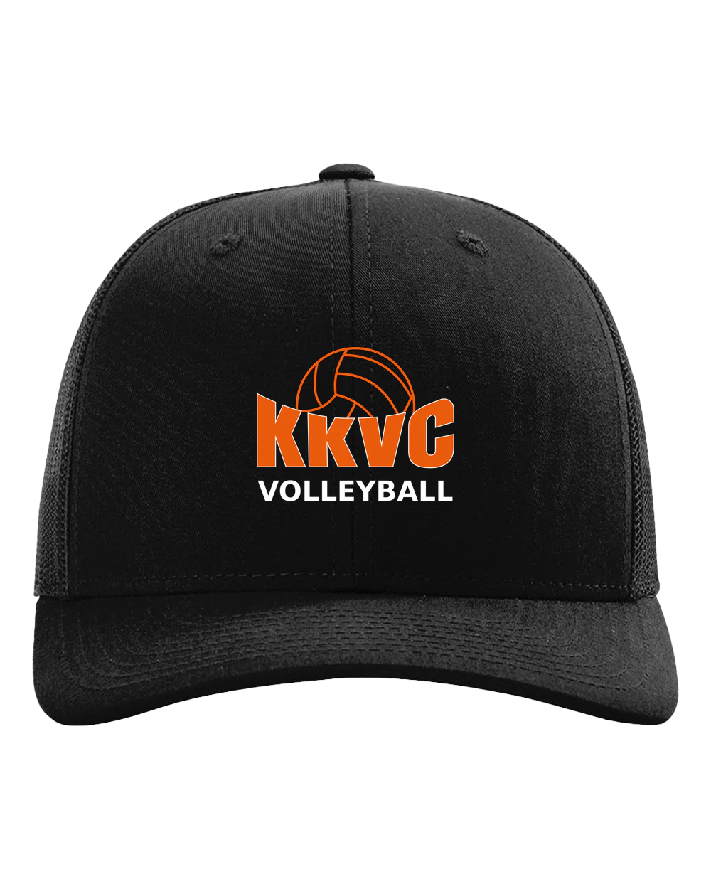 KVCC Volleyball - Black Hat - Full Front