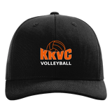 KVCC Volleyball - Black Hat - Full Front