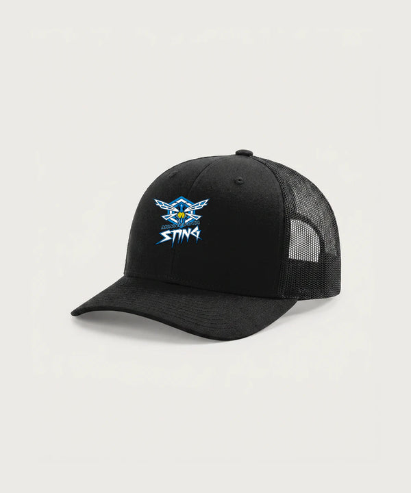 Minnesota Sting Athletics - Black Hat - Full Front