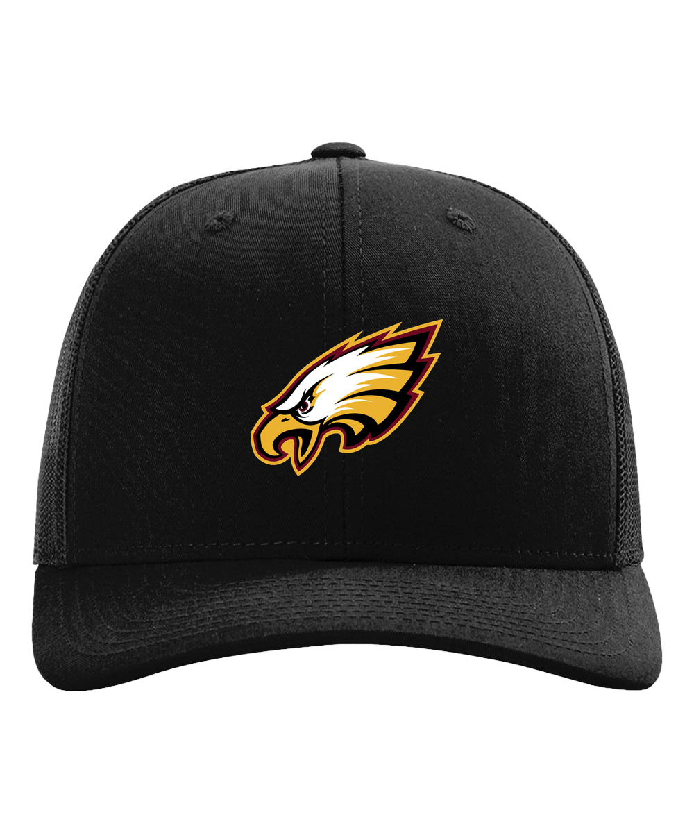 Dover-Eyota Football - Black Hat - Full Front