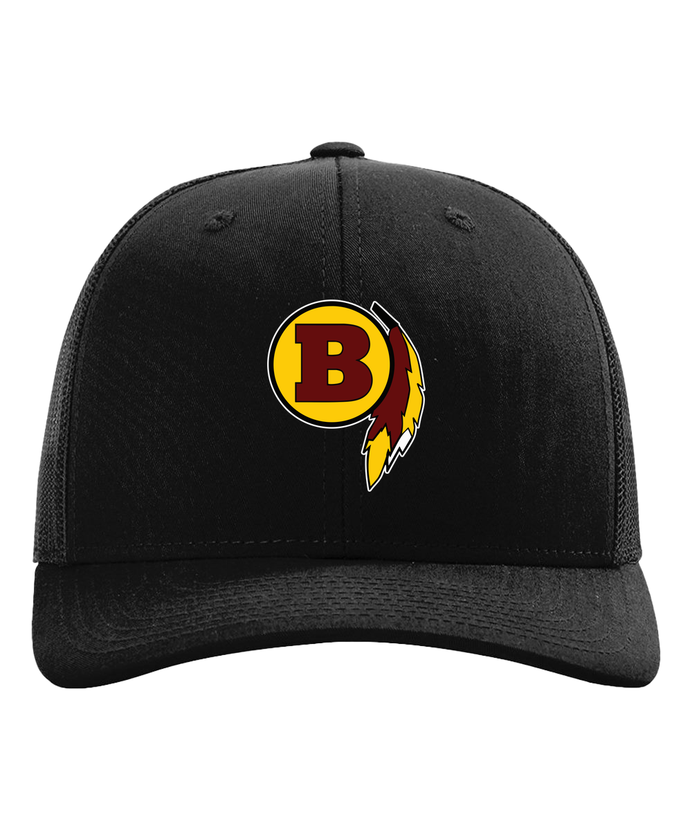 Benson Football - Black Hat - Full Front