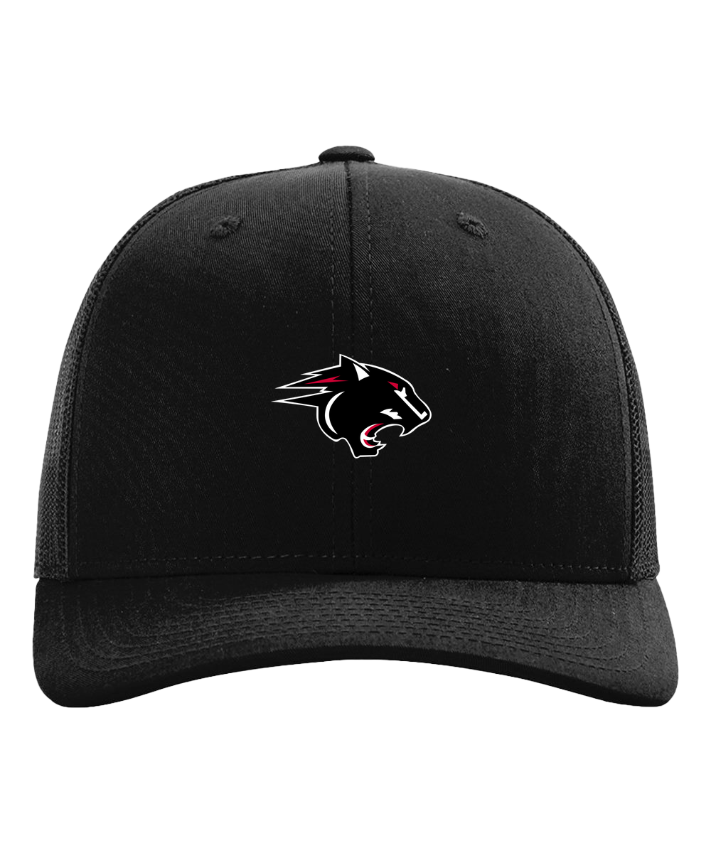 NRHEG Football - Black Hat - Full Front